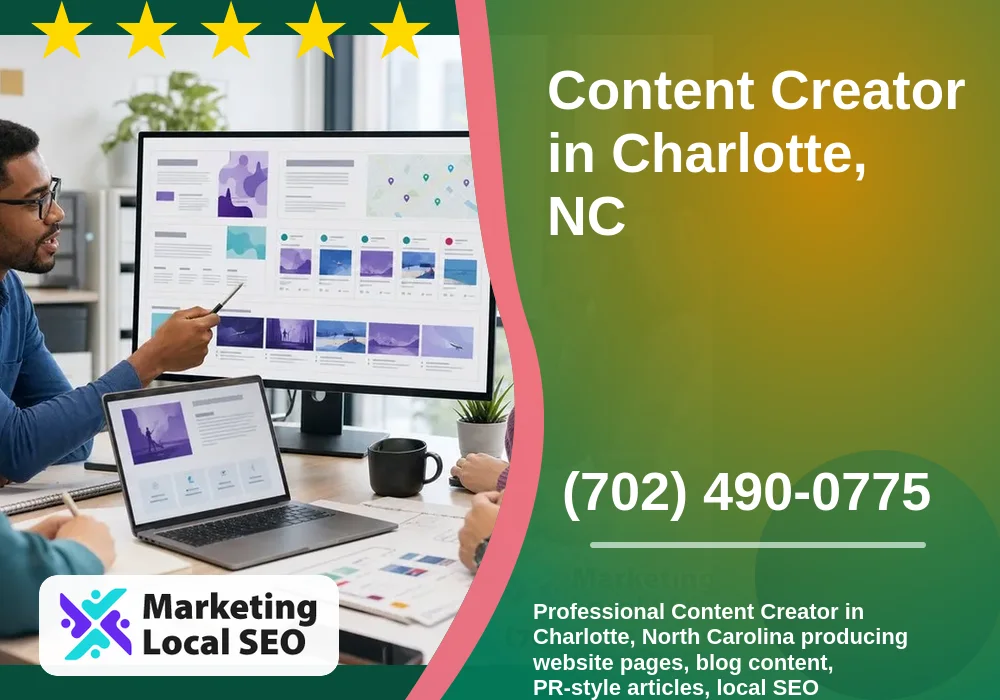 Content Creator in Charlotte, NC Content Creator in Charlotte, NC
