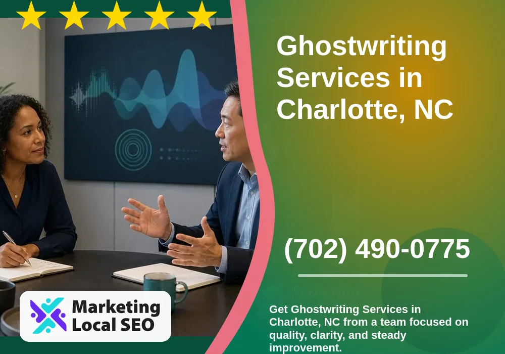 Ghostwriting Services in Charlotte, NC Ghostwriting Services in Charlotte, NC