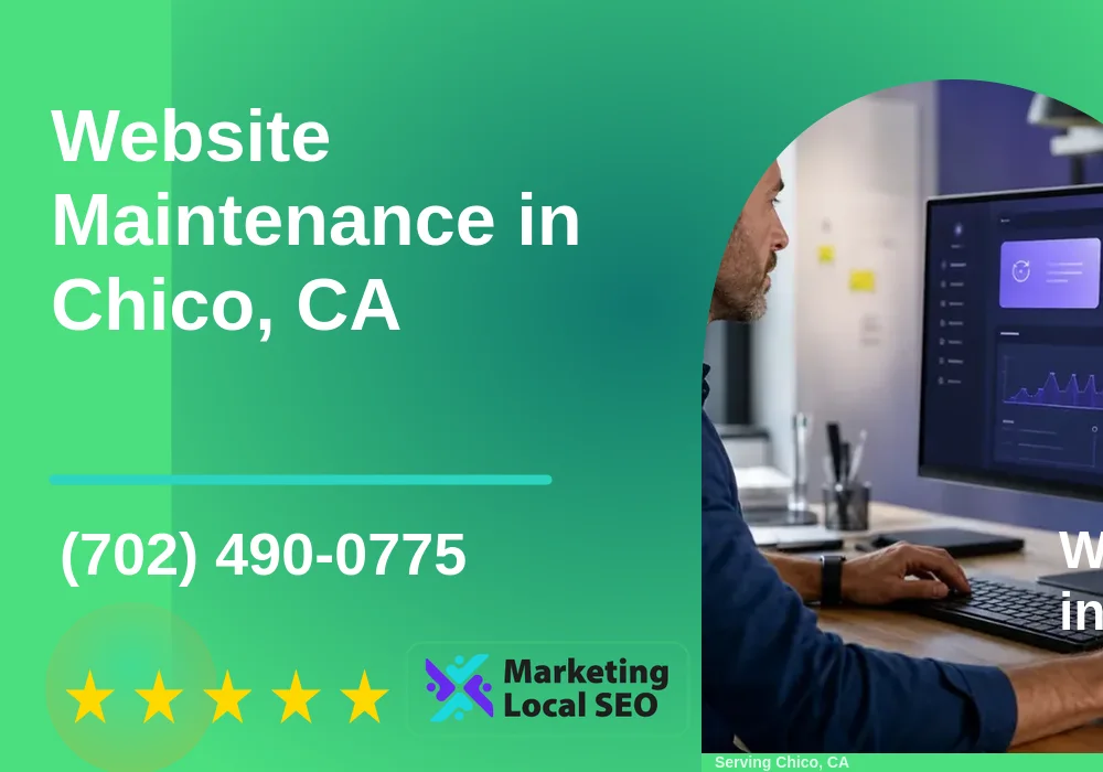 Website Maintenance in Chico, CA