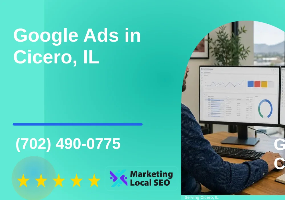 Google Ads in Cicero, IL Google Ads in Cicero, IL
