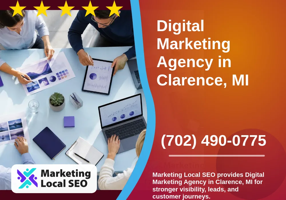 Digital Marketing Agency in Clarence, MI
