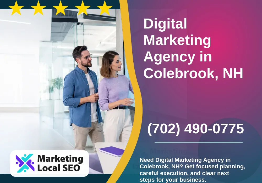 Digital Marketing Agency in Colebrook, NH