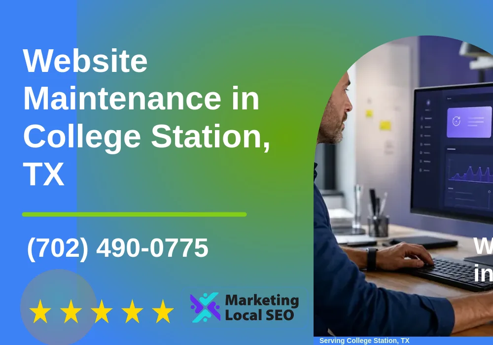Website Maintenance in College Station, TX