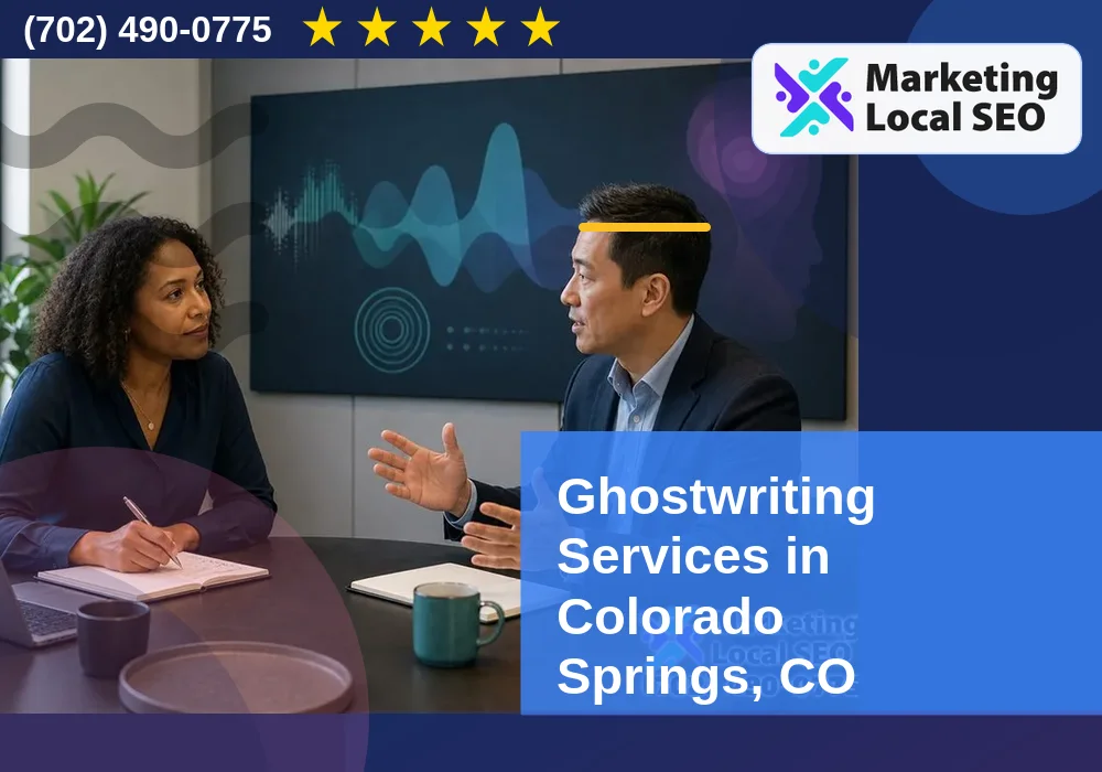 Ghostwriting Services in Colorado Springs, CO