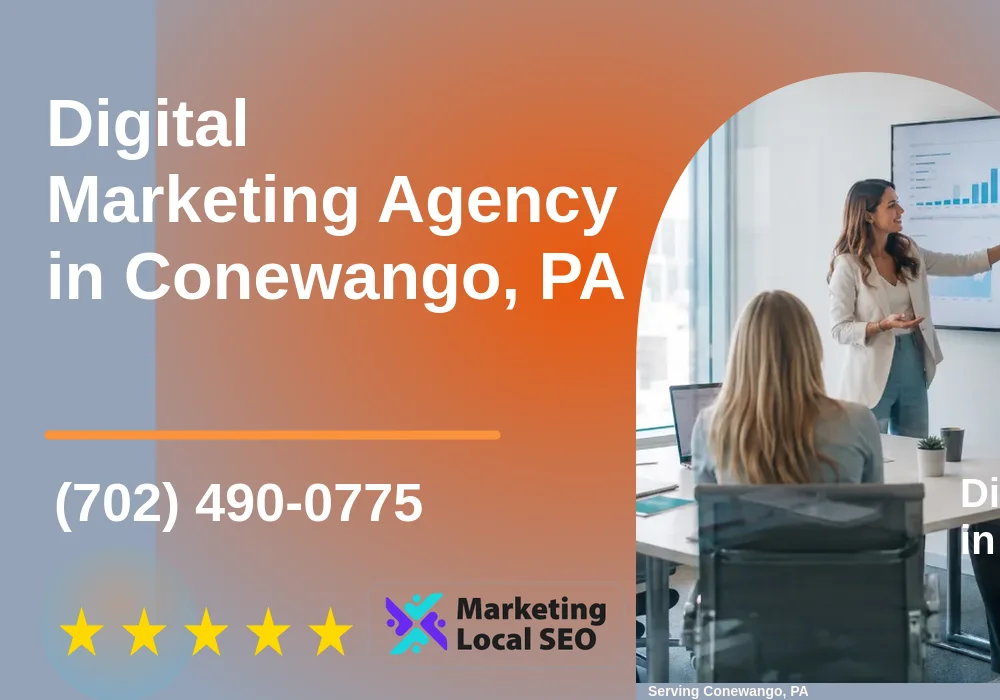 Digital Marketing Agency in Conewango, PA