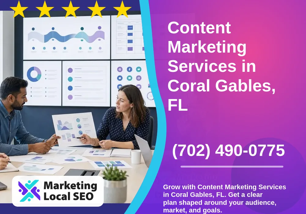 Content Marketing in Coral Gables, FL