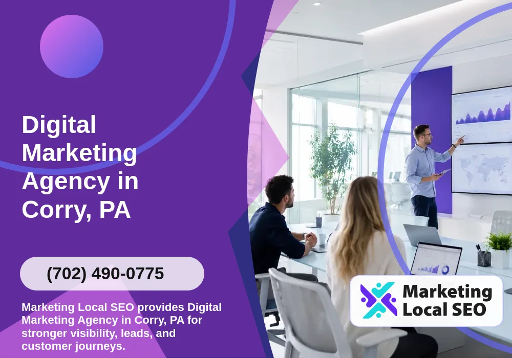 Digital Marketing Agency in Corry, PA