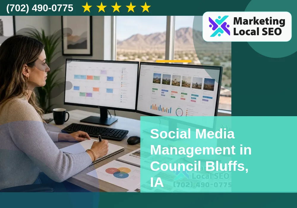 Social Media Management in Council Bluffs, IA