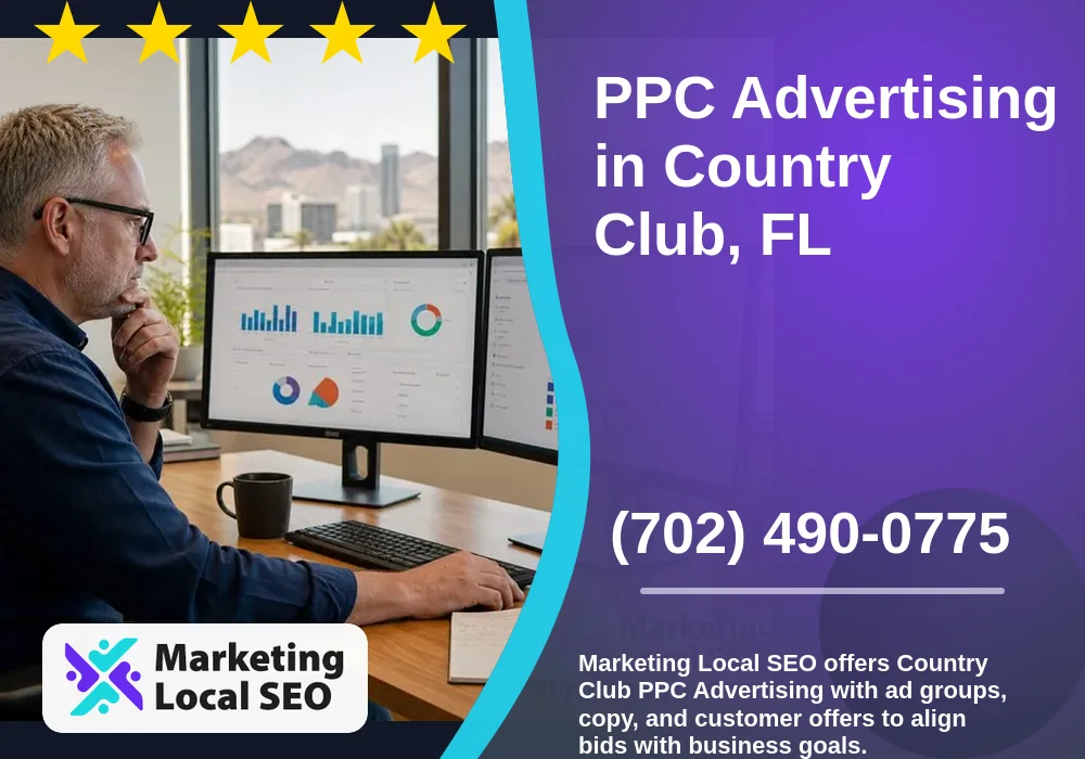 PPC Advertising in Country Club, FL