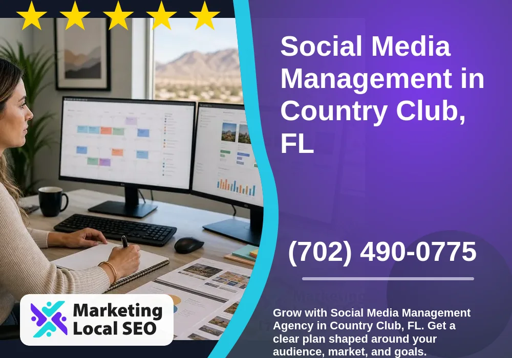 Social Media Management in Country Club, FL
