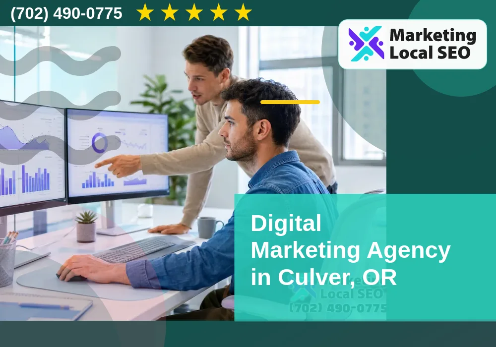 Digital Marketing Agency in Culver, OR