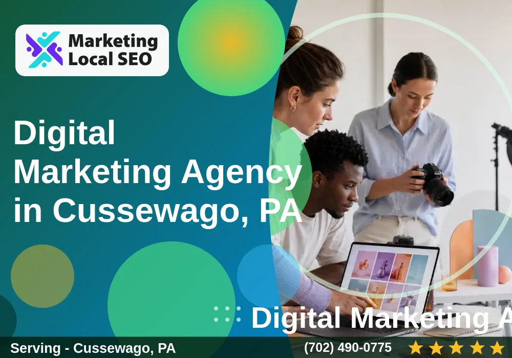 Digital Marketing Agency in Cussewago, PA