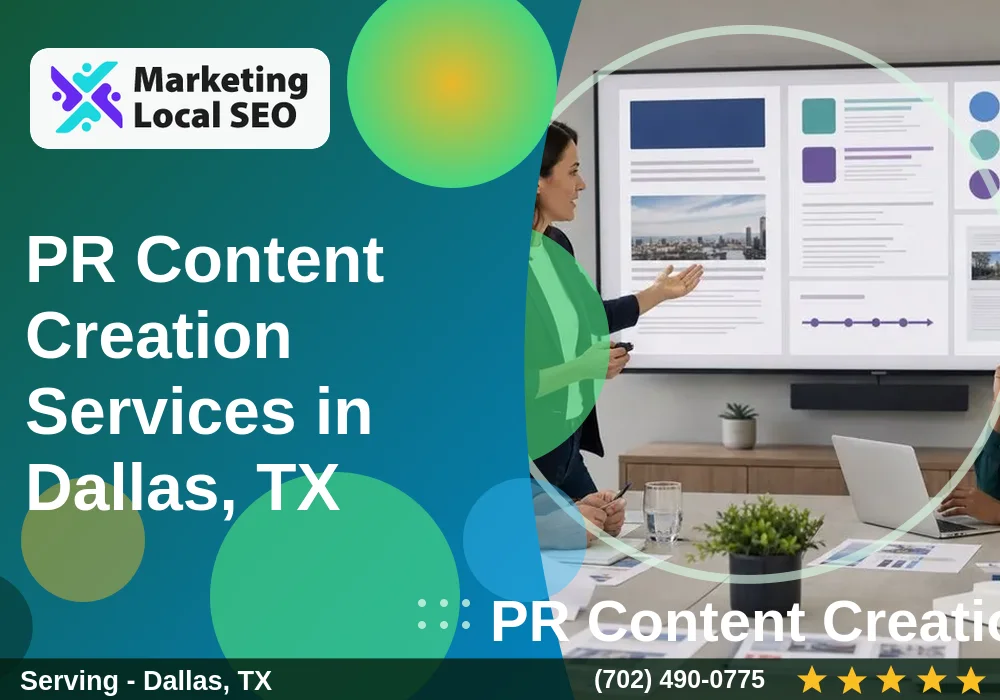 PR Content Creation Services in Dallas, TX