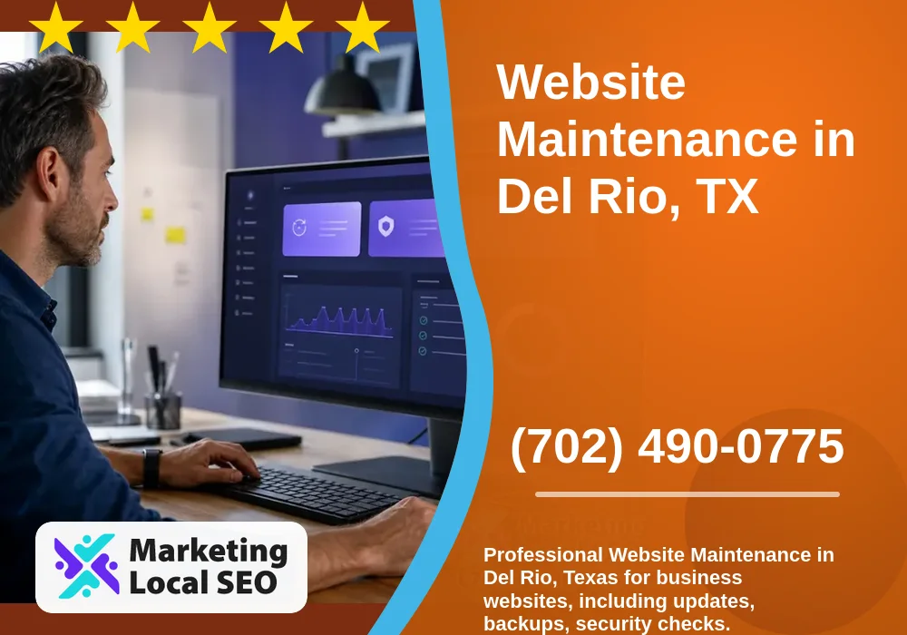 Website Maintenance in Del Rio, TX