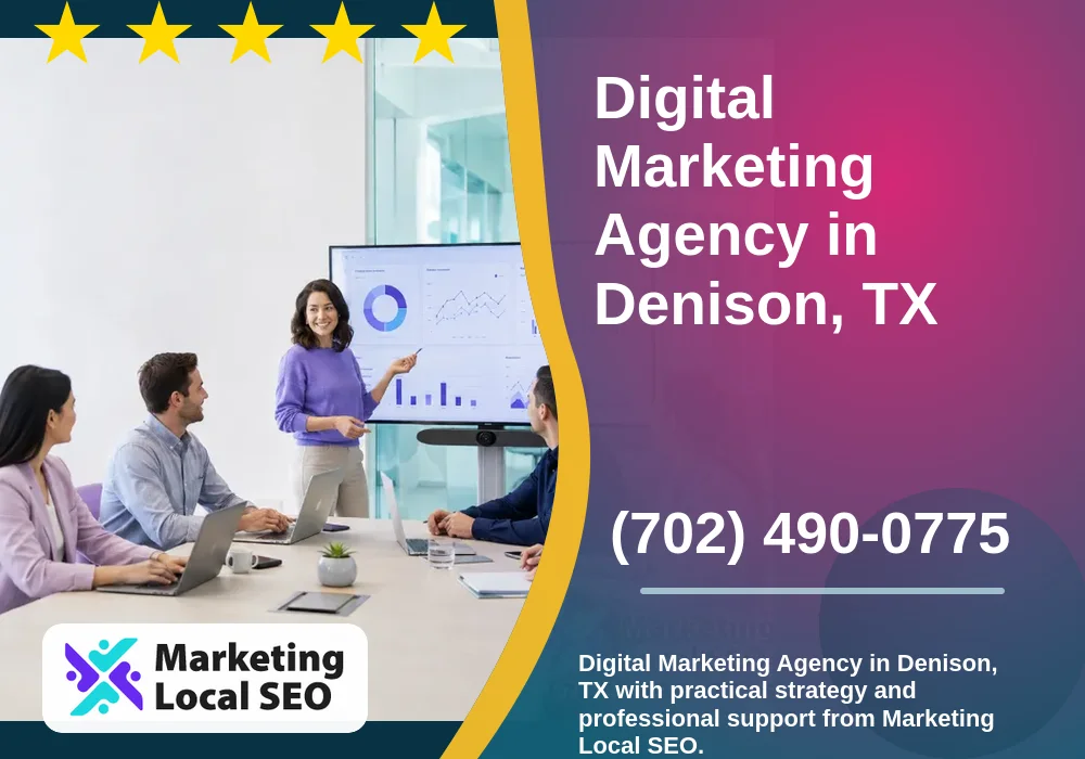 Digital Marketing Agency in Denison, TX
