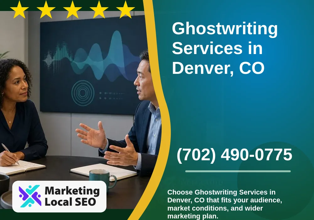Ghostwriting Services in Denver, CO Ghostwriting Services in Denver, CO