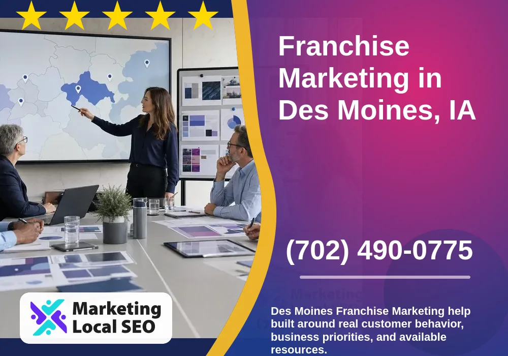Franchise Marketing in Des Moines, IA