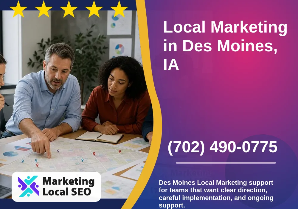 Local Marketing in Des Moines, IA