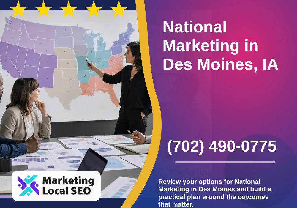 National Marketing in Des Moines, IA National Marketing in Des Moines, IA