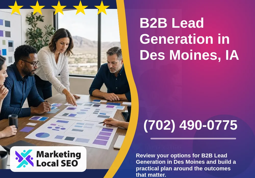 B2B Lead Generation in Des Moines, IA