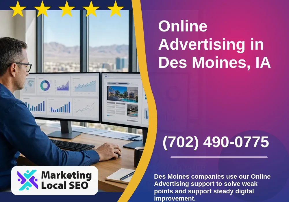Online Advertising in Des Moines, IA