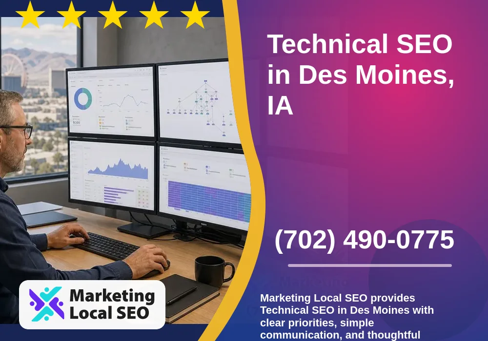 Technical SEO in Des Moines, IA