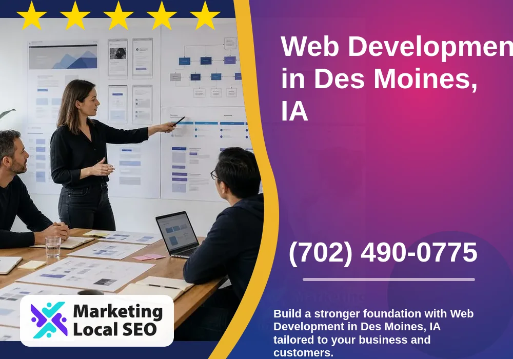 Web Development in Des Moines, IA