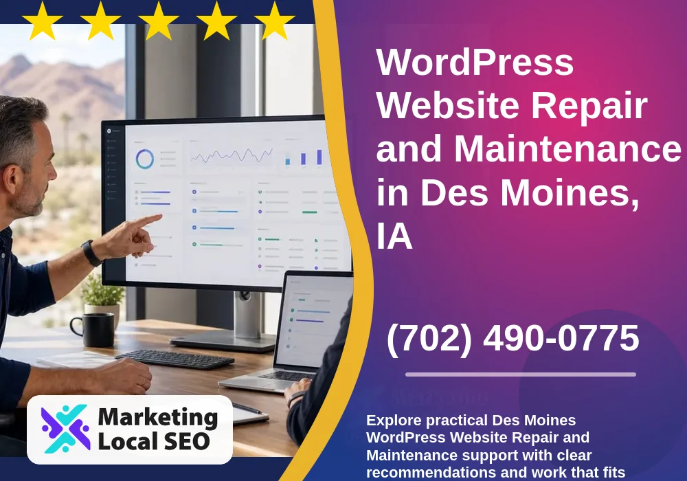 WordPress Website Repair and Maintenance in Des Moines, IA WordPress Website Repair and Maintenance in Des Moines, IA