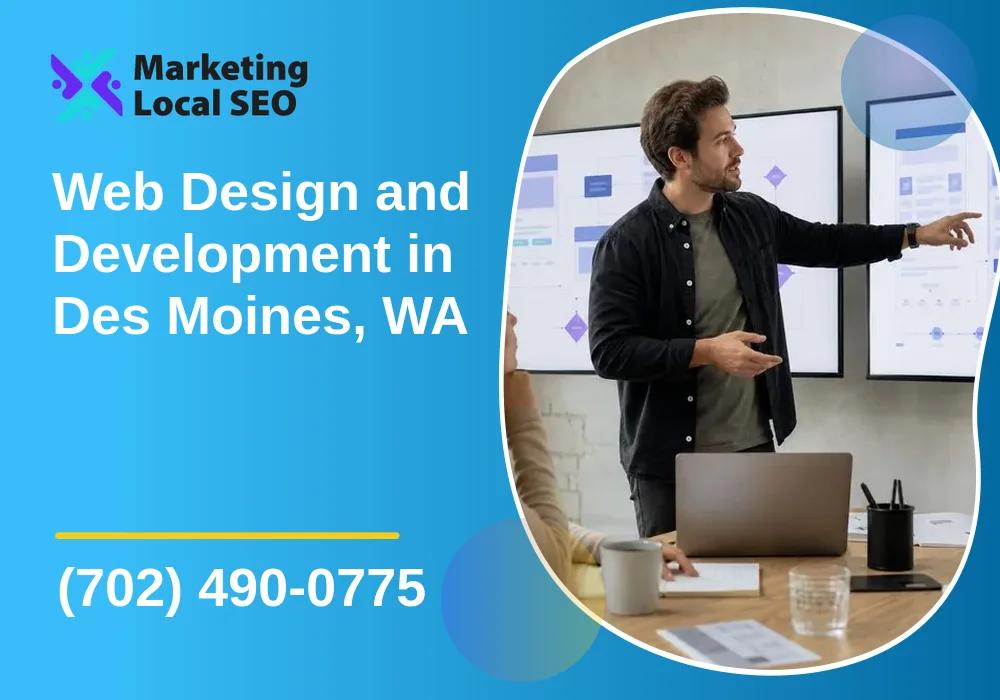 Web Design and Development in Des Moines, WA