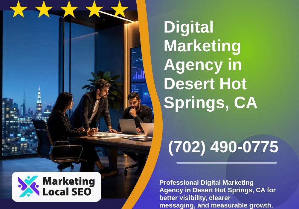 Digital Marketing Agency in Desert Hot Springs, CA