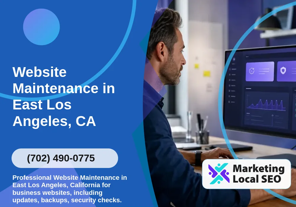 Website Maintenance in East Los Angeles, CA