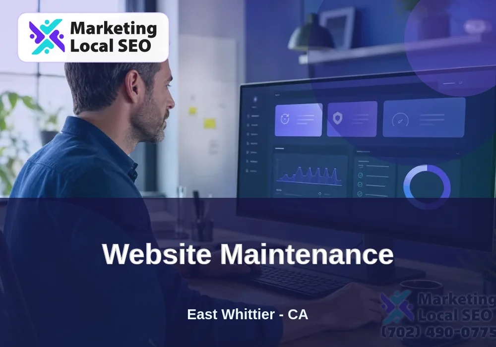 Website Maintenance in East Whittier, CA