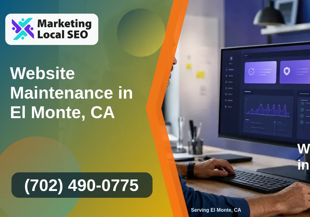 Website Maintenance in El Monte, CA