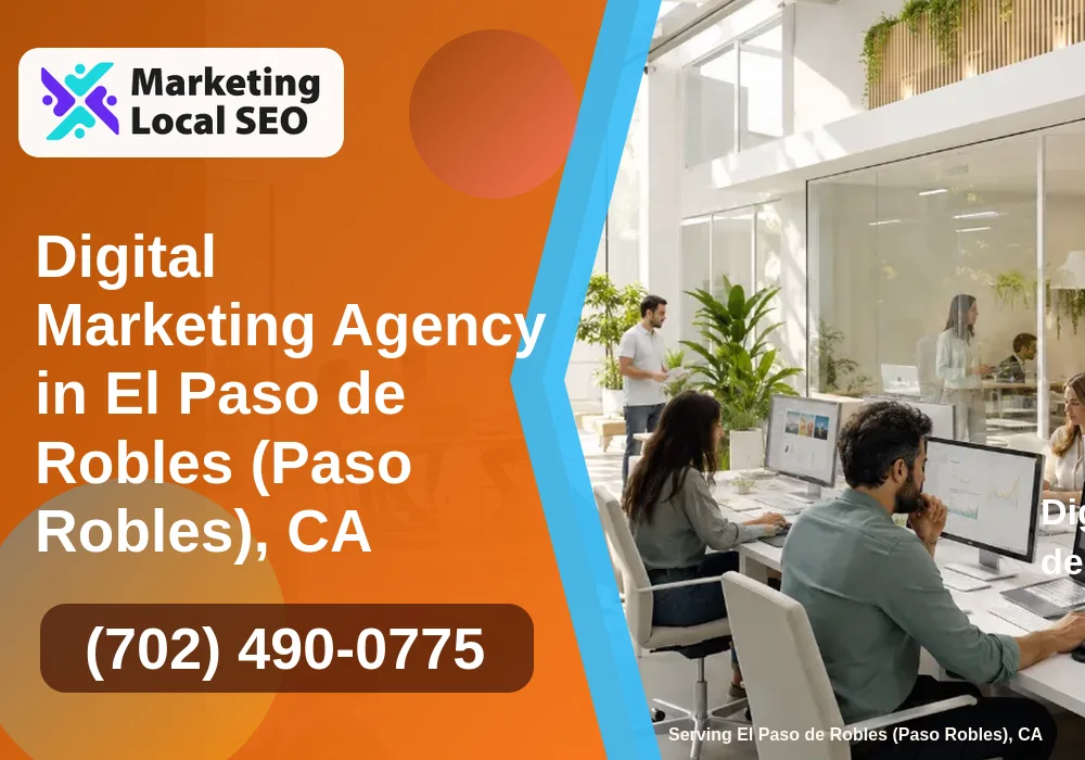 Digital Marketing Agency in El Paso de Robles (Paso Robles), CA