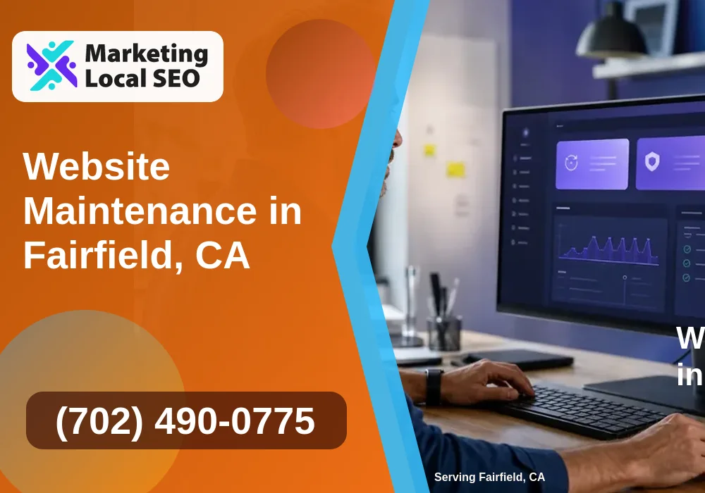 Website Maintenance in Fairfield, CA