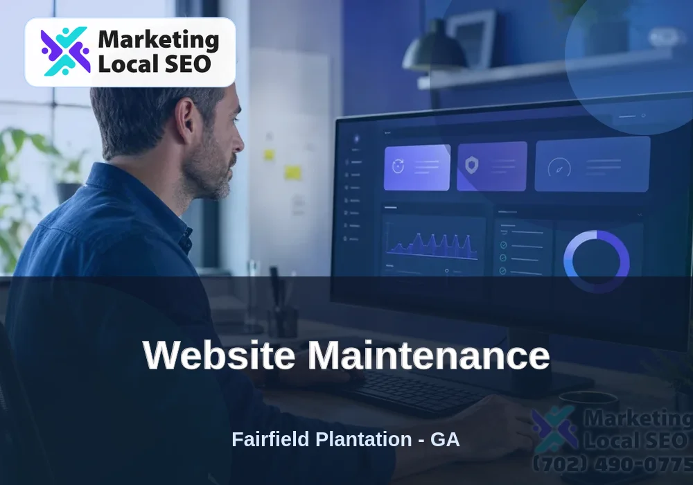 Website Maintenance in Fairfield Plantation, GA