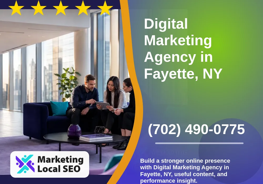 Digital Marketing Agency in Fayette, NY