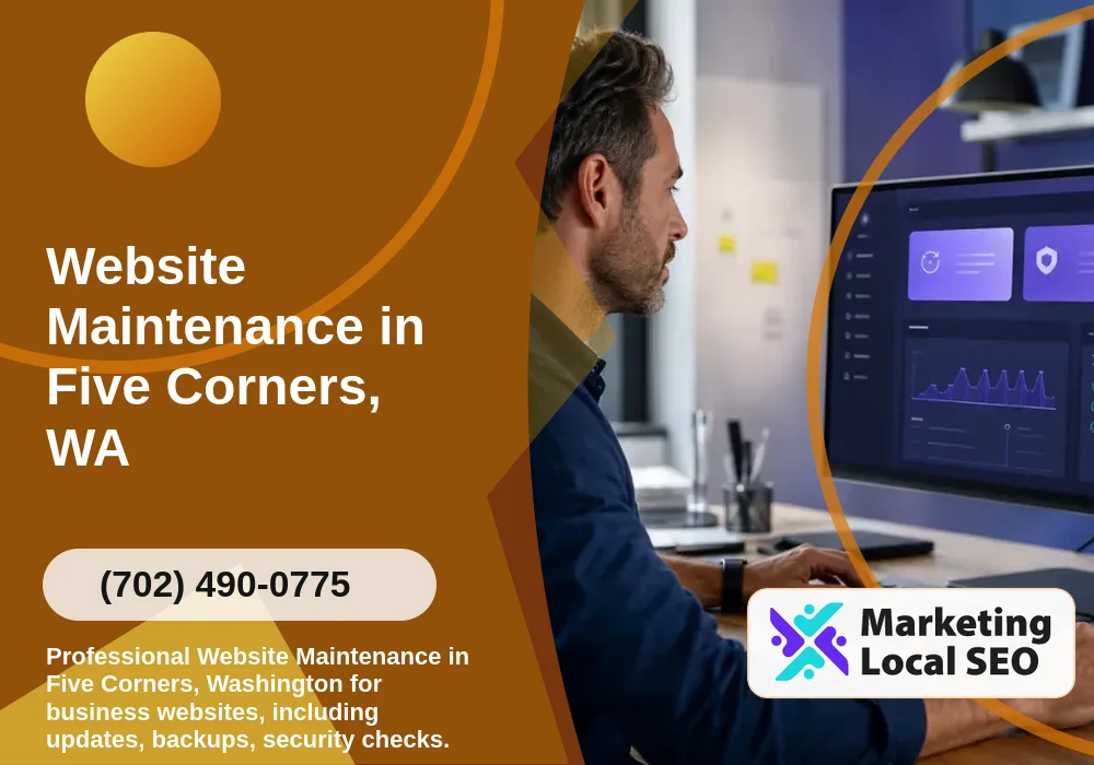 Website Maintenance in Five Corners, WA