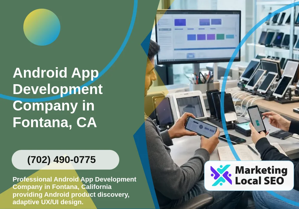 Android App Development in Fontana, CA