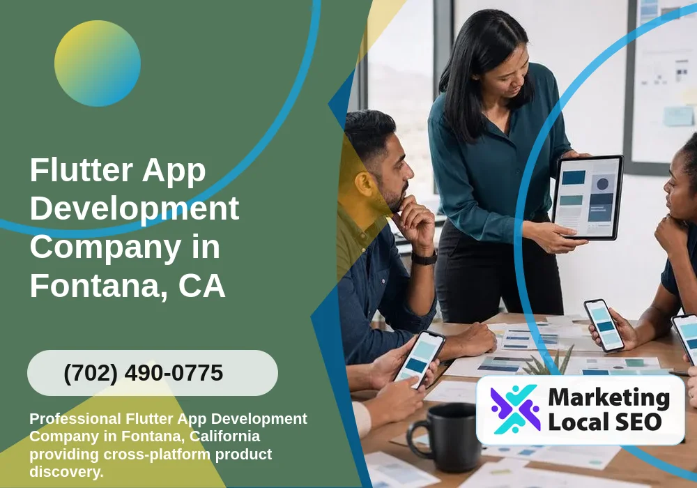 Flutter App Development in Fontana, CA