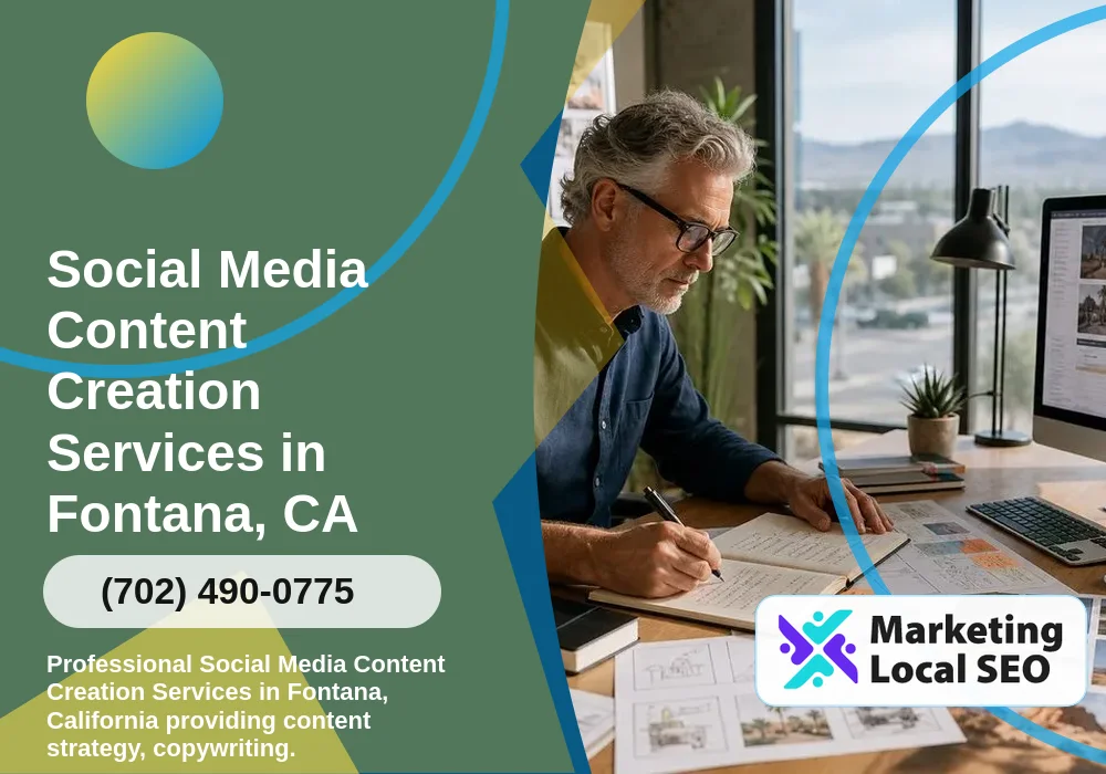 Social Media Content Creation Services in Fontana, CA