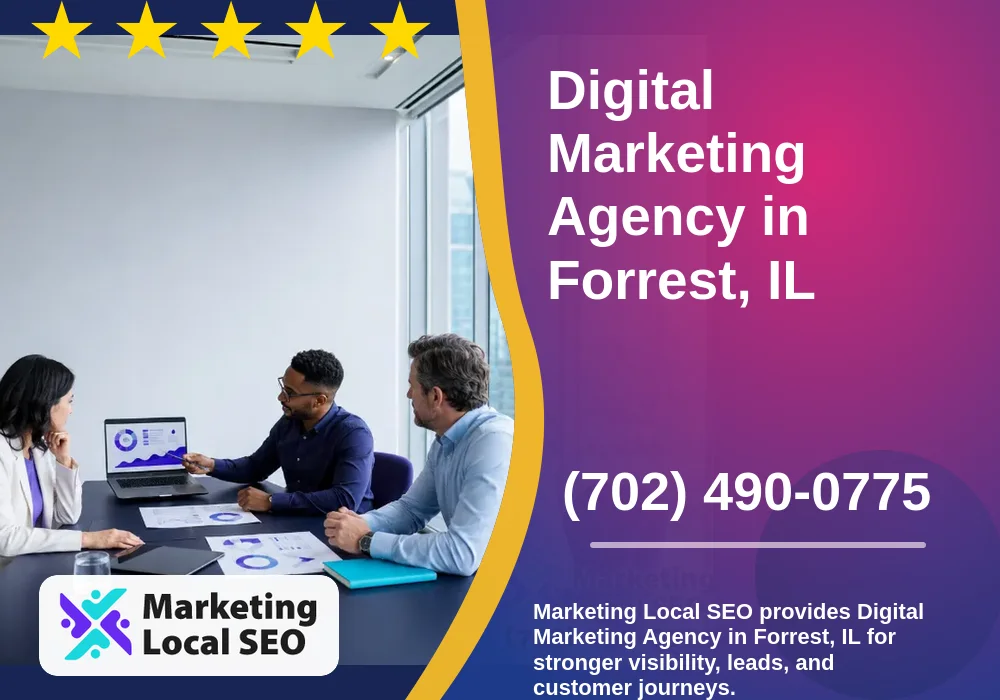 Digital Marketing Agency in Forrest, IL
