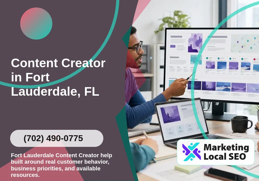 Content Creator in Fort Lauderdale, FL