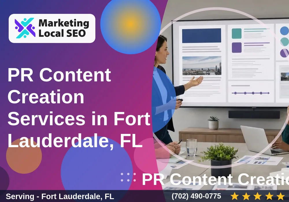 PR Content Creation Services in Fort Lauderdale, FL