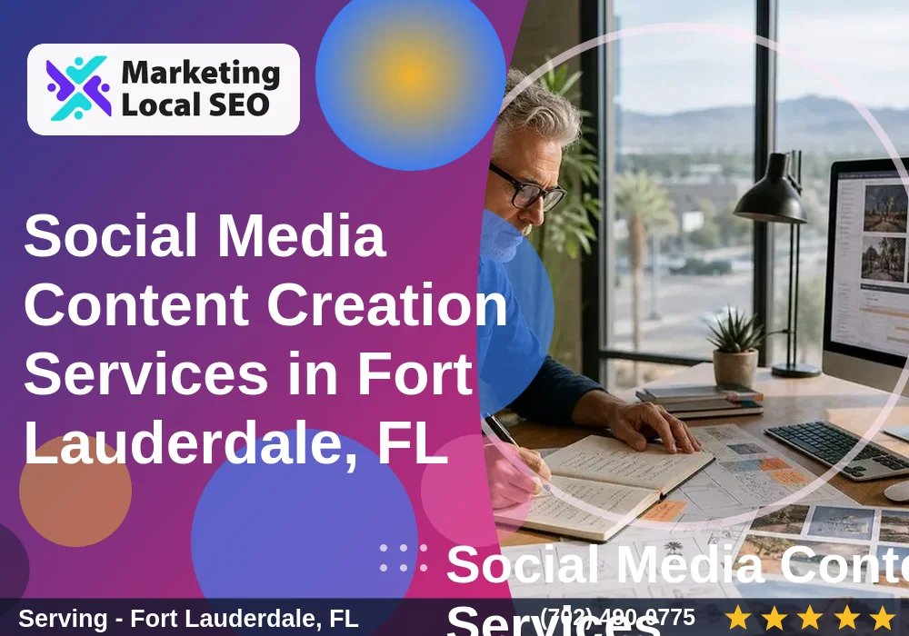 Social Media Content Creation Services in Fort Lauderdale, FL