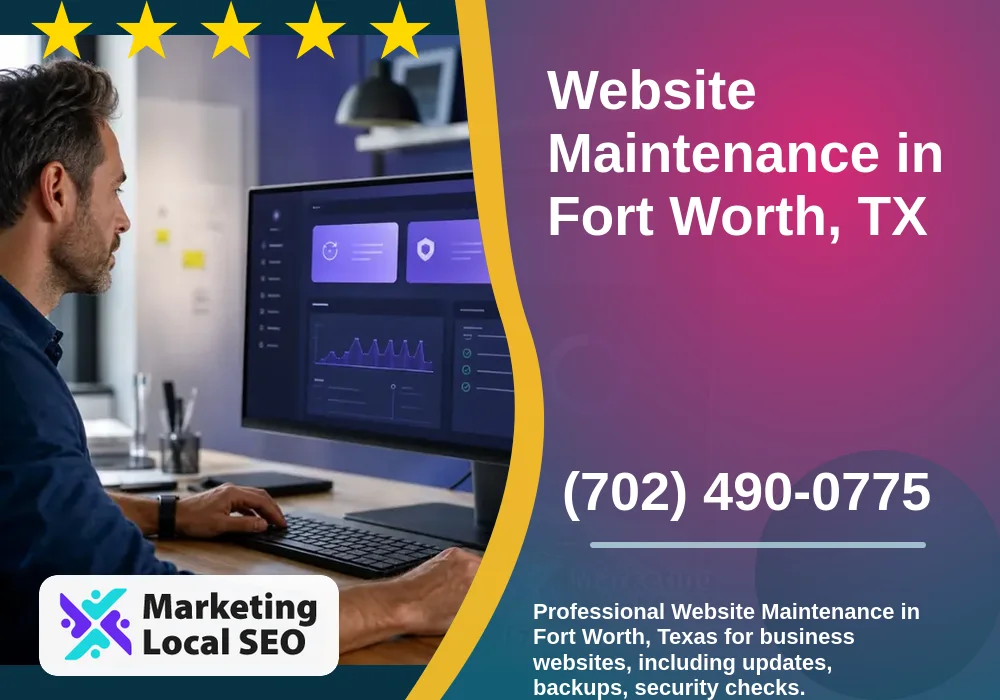 Website Maintenance in Fort Worth, TX