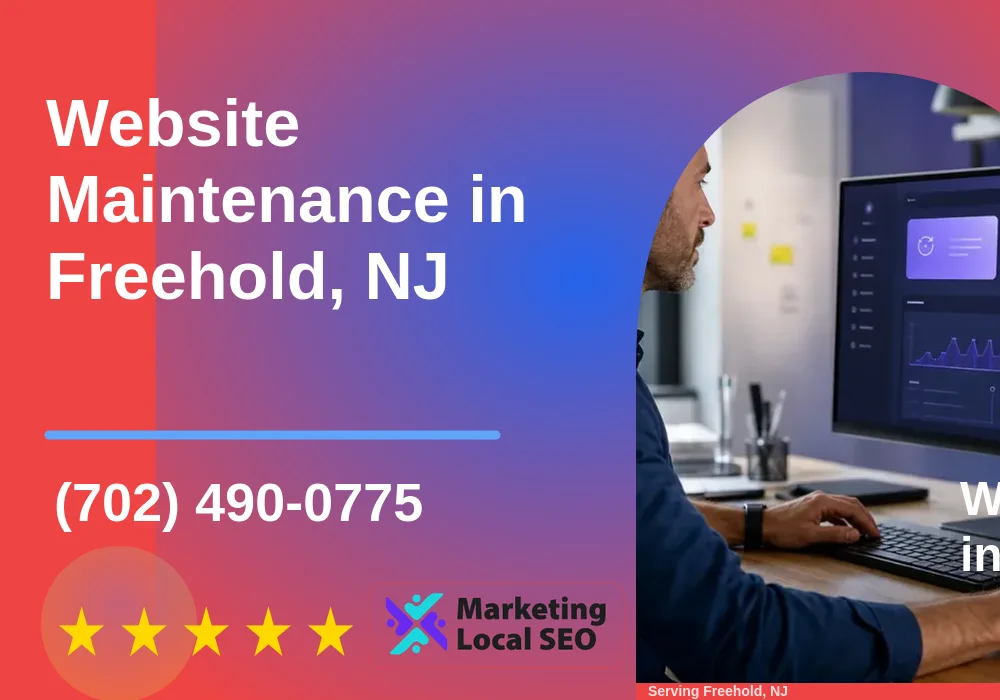 Website Maintenance in Freehold, NJ