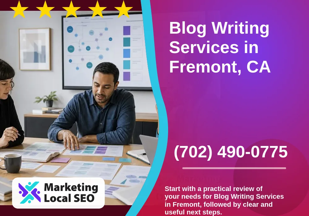 Blog Writing Services in Fremont, CA