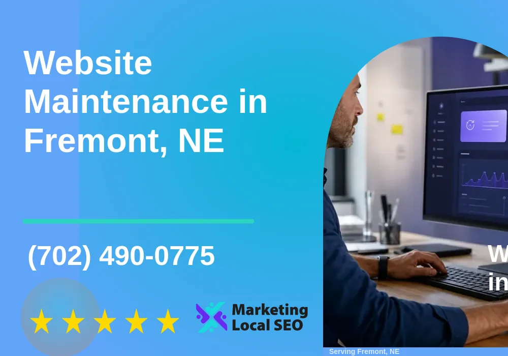 Website Maintenance in Fremont, NE