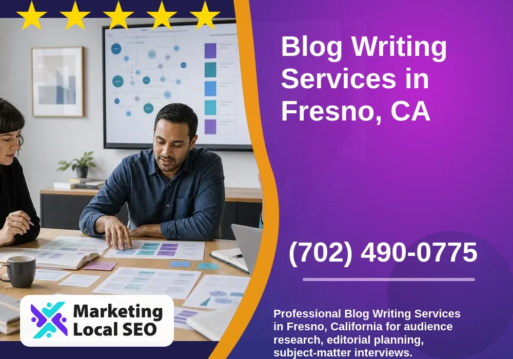 Blog Writing Services in Fresno, CA